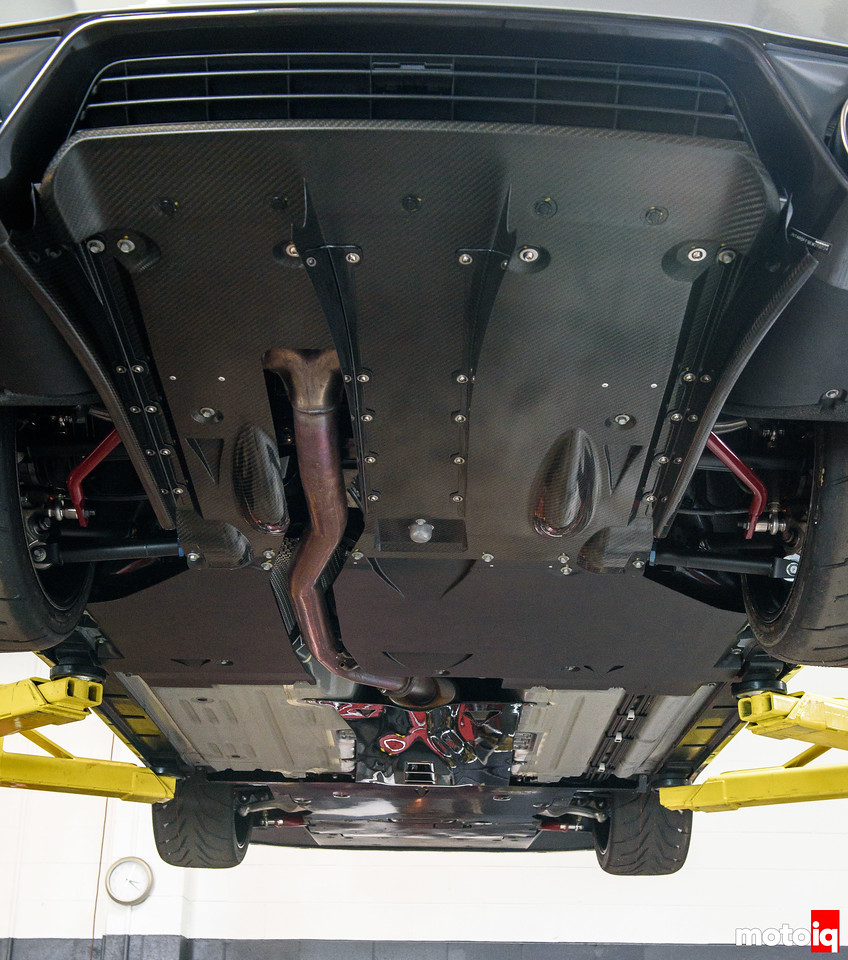 Flat Carbon Underbody Panel R35 GTR Verus Engineering
